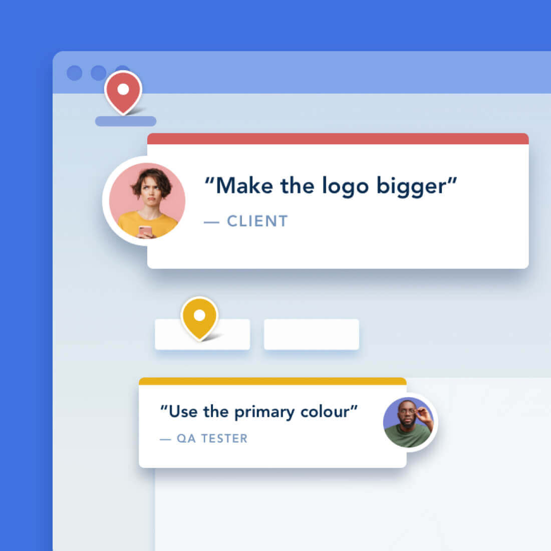 bugherd feedback on website